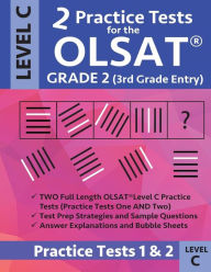 Title: 2 Practice Tests for the Olsat Grade 2 (3rd Grade Entry) Level C: Gifted and Talented Prep Grade 2 for Otis Lennon School Ability Test, Author: Origins Publications