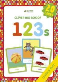 Title: 123s: Memory flash cards, Author: Clever Publishing