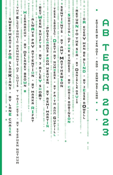 Ab Terra 2023: A Science Fiction Anthology