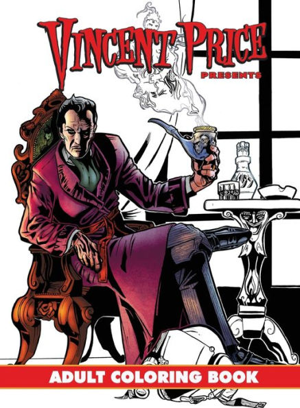Vincent Price Presents: Adult Coloring Book