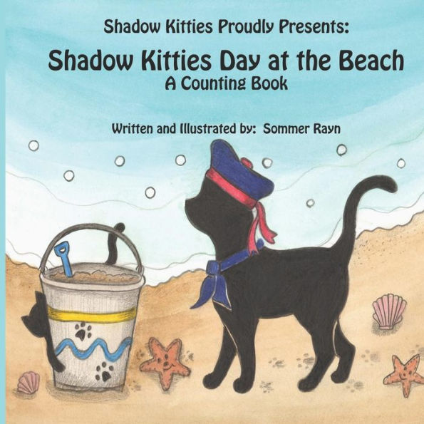 Shadow Kitties Day at the Beach, a Counting Book