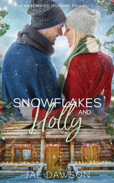 Snowflakes and Holly
