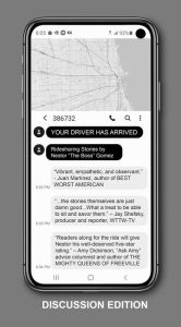 Title: Your Driver Has Arrived - Discussion Edition: Ridesharing Stories by Nestor 