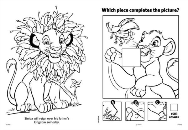 Disney The Lion King: Colortivity Twisting Crayons