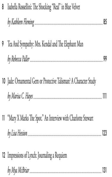 The Women of David Lynch: A Collection of Essays
