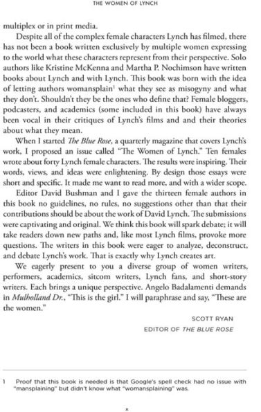 The Women of David Lynch: A Collection of Essays