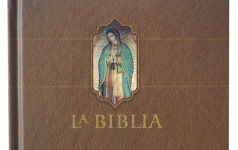 Alternative view 4 of La Biblia Católica: Edición letra grande. Tapa dura, marrón, con Virgen de Guadalupe en cubierta / Catholic Bible. Hard Cover, brown, with Virgen