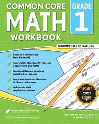1st Grade Math Workbook: Common Core Math Workbook: