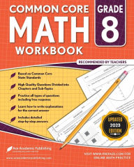 Title: 8th grade Math Workbook: CommonCore Math Workbook:, Author: Ace Academic Publishing