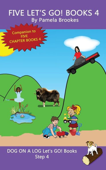 Five Let's GO! Books 4: Sound-Out Phonics Help Developing Readers, including Students with Dyslexia, Learn to Read (Step 4 a Systematic Series of Decodable Books)