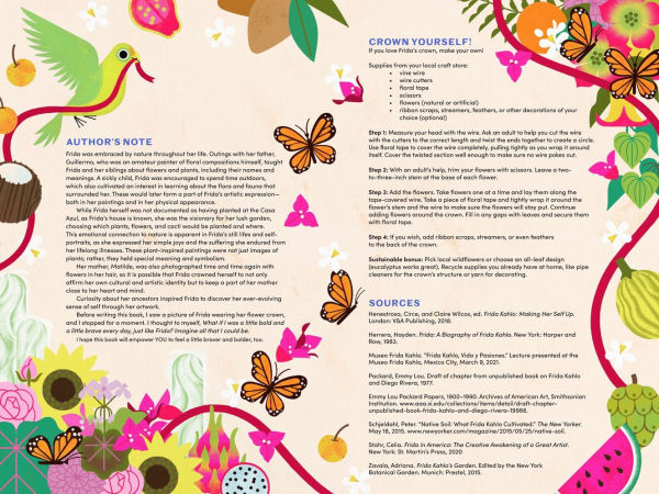 Frida Kahlo's Flower Crown: A Picture Book