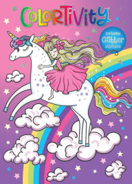Title: Colortivity: Unicorn with Glitter Stickers, Author: Editors of Dreamtivity