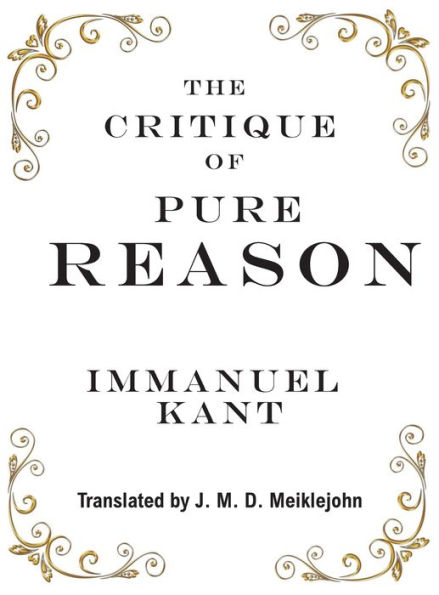 The Critique of Pure Reason