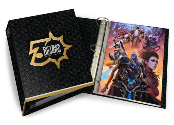 The Blizzard 30th Anniversary Print Portfolio Binder W/Exclusive Print