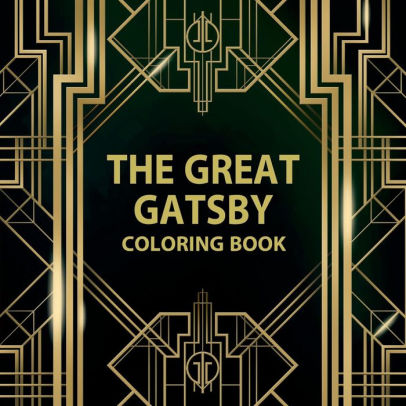 The Great Gatsby Coloring Book by Muriel Mildred, Paperback | Barnes
