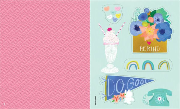 Live Love Sparkle: A Sticker Book Full of Inspiration