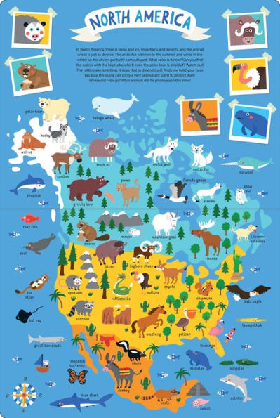 My Animal Atlas: Learn about Species and Where They Live. Designed with Three Levels of Development to Grow with Your Child