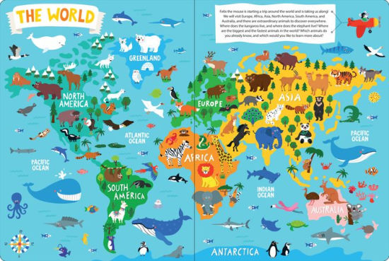 My Animal Atlas: 270 Amazing Animals and Where They Live by Nastja ...