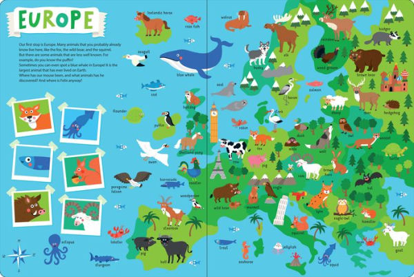 My Animal Atlas: Learn about Species and Where They Live. Designed with Three Levels of Development to Grow with Your Child