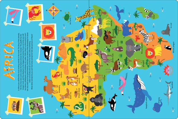 My Animal Atlas: Learn about Species and Where They Live. Designed with Three Levels of Development to Grow with Your Child