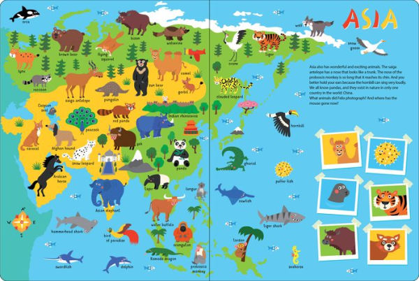 My Animal Atlas: Learn about Species and Where They Live. Designed with Three Levels of Development to Grow with Your Child
