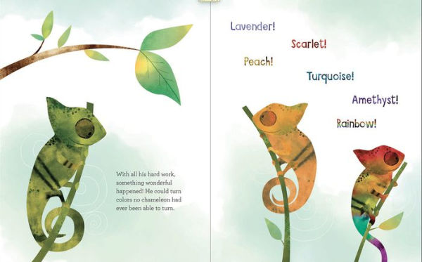 Clark the Colorblind Chameleon