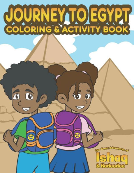 Journey to Egypt Coloring & Activity Book