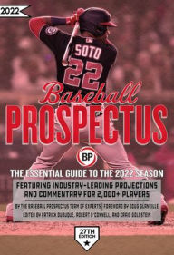 Download free e books online Baseball Prospectus 2022 by  9781950716937