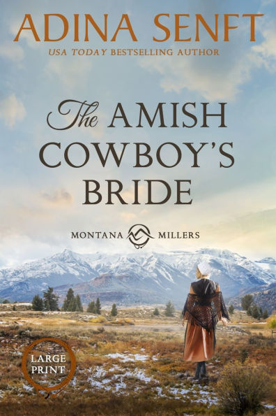 The Amish Cowboy's Bride (Large Print)