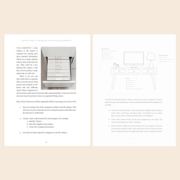 Beautifully Organized at Work: Bring Order and Joy to Your Work Life So You Can Stay Calm, Relieve Stress, Get More Done Each Day