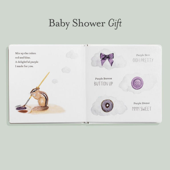 Wishy Washy: A Board Book of First Words and Colors for Growing Minds