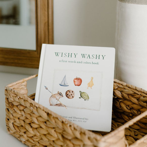 Wishy Washy: Imitation Book Featuring First Words and Colors