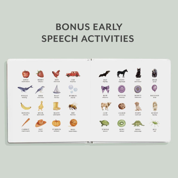 Wishy Washy: Imitation Book Featuring First Words and Colors