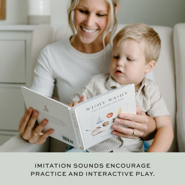 Wishy Washy: Imitation Book Featuring First Words and Colors