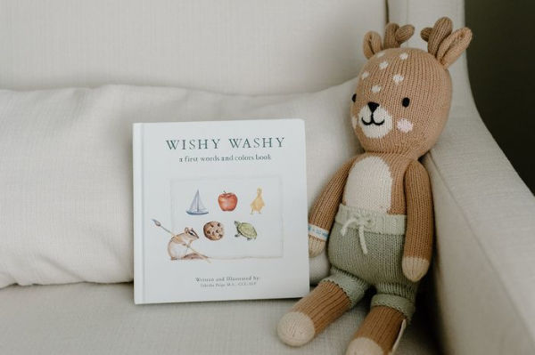 Wishy Washy: A Board Book of First Words and Colors for Growing Minds