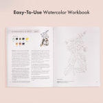 Alternative view 10 of Watercolor Workbook: Flowers, Feathers, and Animal Friends: 25 Beginner-Friendly Projects on Premium Watercolor Paper