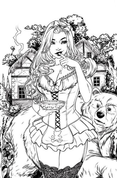 Dark Fables: A Fairy Tale Coloring Book for Adults – Rogue + Wolf