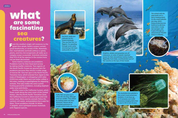 Popular Science Kids: The Giant Book of Who, What, When, Where, Why & How: 1,001 Fascinating Facts for Kids