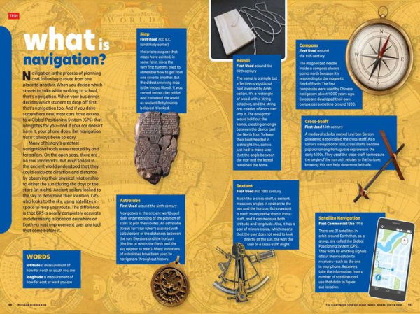 Popular Science Kids: The Giant Book of Who, What, When, Where, Why & How: 1,001 Fascinating Facts for Kids