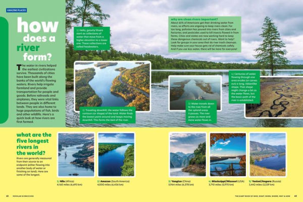 Popular Science Kids: The Giant Book of Who, What, When, Where, Why & How: 1,001 Fascinating Facts for Kids