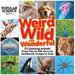 Alternative view 1 of Popular Science Kids: Weird, Wild & Wonderful: 275 Amazing Animals From Tiny to Tall, Furry to Feathered, Creepy to Cute