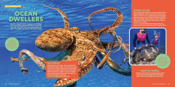 Popular Science Kids: Weird, Wild & Wonderful: 275 Amazing Animals From Tiny to Tall, Furry to Feathered, Creepy to Cute