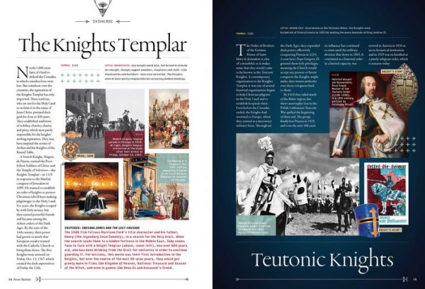 Inside Secret Societies: Behind the Scenes of the Knights Templar, the Order of Assassins, Opus Dei, the Illuminati, Freemasons, & Many More
