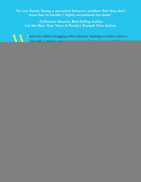 Let's Make a Contract: A Positive Way to Change Your Child's Behavior