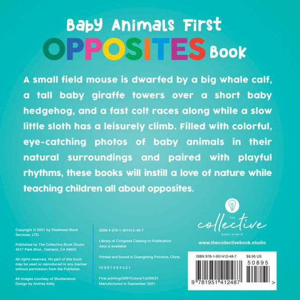 Baby Animals First Opposites Book