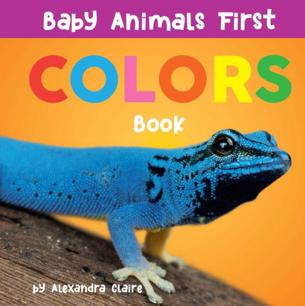 Baby Animals First Colors Book