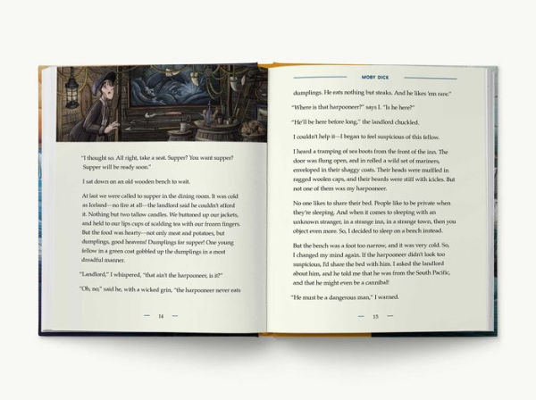 Moby Dick - Kid Classics: The Classic Edition Reimagined Just-for-Kids!