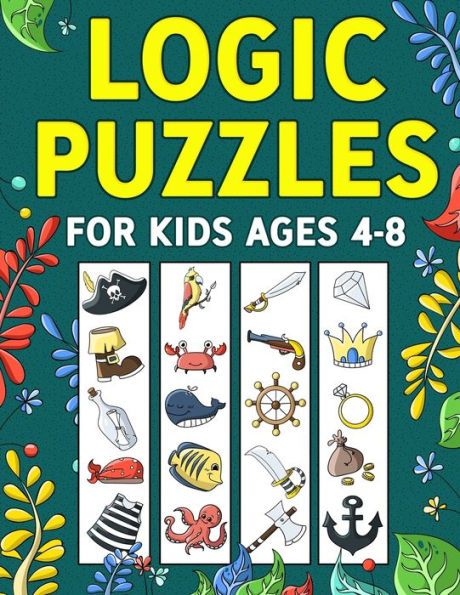 Logic Puzzles for Kids Ages 4-8