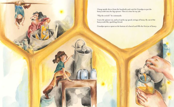 My Hive: A Girl, Her Grandfather, and Their Honeybee Family (A Picture Book)