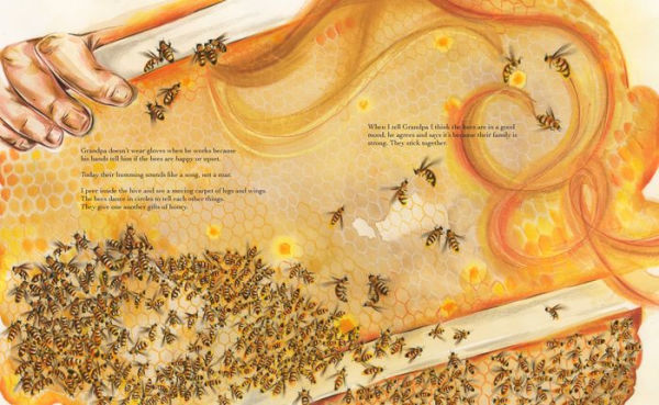 My Hive: A Girl, Her Grandfather, and Their Honeybee Family (A Picture Book)